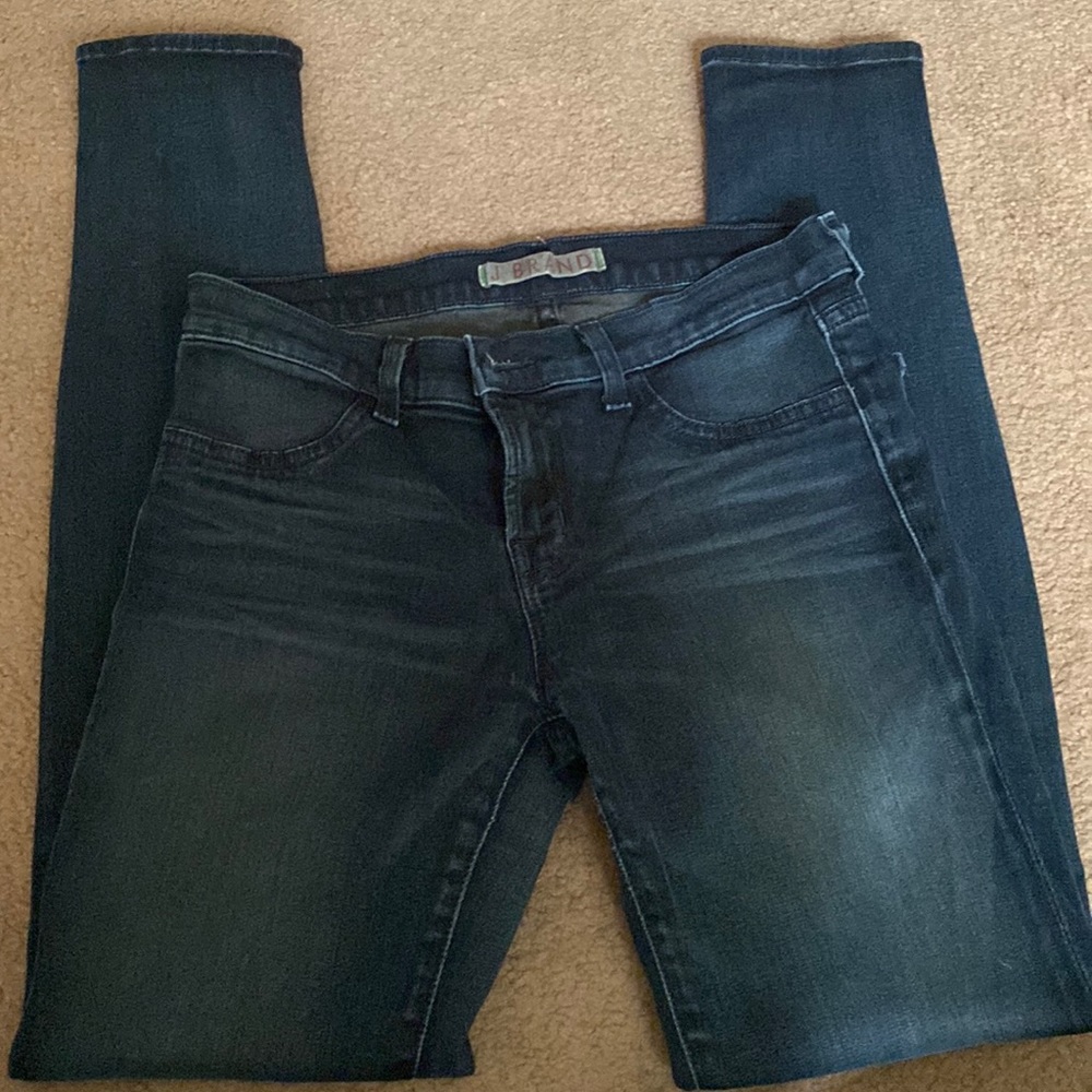 J Brand High Waisted Skinny Denim